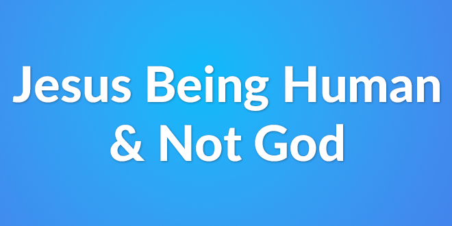jesus-human-not-god